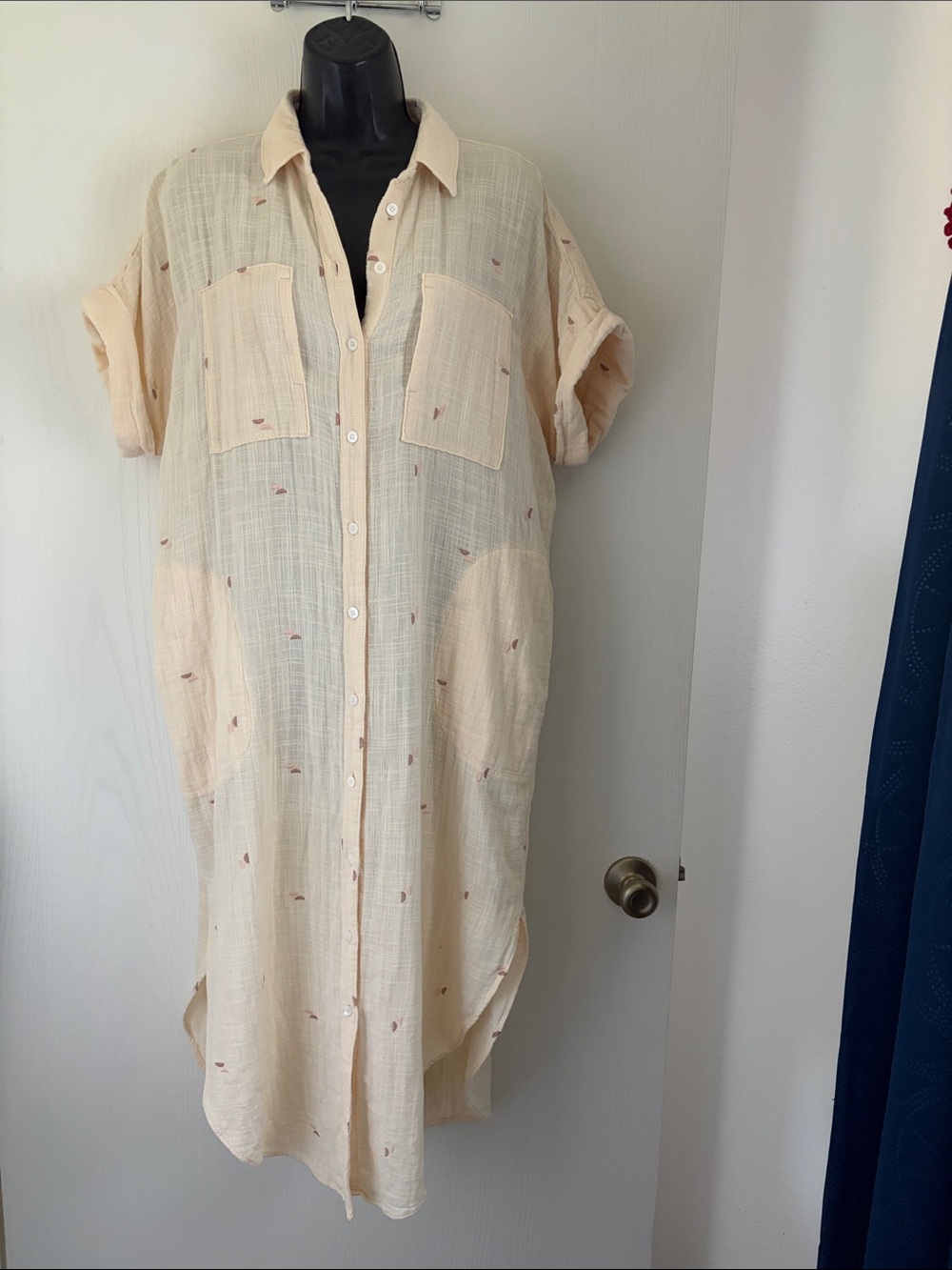 Madewell Lightspun Lakeline Shirtdress